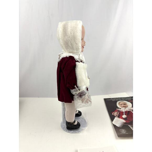 VTG Ashton Drake Jennifer Porcelain Doll by Yolanda Bello 1980s Perfect Babies - Picture 8 of 16